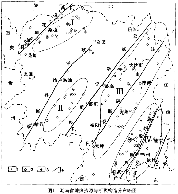 湖南省地?zé)豳Y源分布規(guī)律-地?zé)衢_發(fā)利用-地大熱能